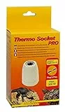 Lucky Reptile HTSP-4 Thermo Socket Pro, Porzellanfassung mit Gewinde, montierte Terrarienleuchte