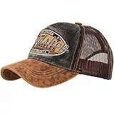 King Kerosin Herren Trucker Cap »Speedshop« Stickerei Retro Casualmode Vntage Washed Speedshop, anthrazit, Einheitsgröße