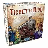 Days of Wonder , Ticket to Ride Board Game , Ages 8+ , for 2 to 5 Players , Average Playtime 30-60 Minutes