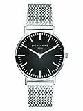 LIEBESKIND Damen Analog Quarz Armbanduhr mit Edelstahlarmband LT-0096-MQ