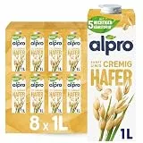 Alpro Haferdrink Original Natur Pflanzlicher Drink Vegan 8x1L
