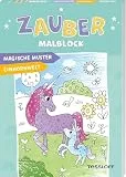 Zaubermalblock. Magische Muster. Einhornwelt: Mit tollen Effekten (Malbücher und -blöcke)
