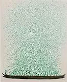 Kare Design Leinwandbild Flower Boat Beige/Grün, Gemälde, Pastellfarben, Asia-Stil, buntes Wandbild, Canvas-Leinwand, Massivholz Rahmen, handgemalte Details mit Acrylfarbe, Abstrakt, 160x120x3,5cm