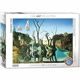 EuroGraphics 6000-0846 Salvador Dali Swans Reflecting Elefanten Puzzle (1000, Mehrfarbig)
