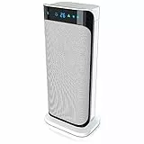 Brandson - Heizlüfter mit Fernbedienung - Keramik-Heizlüfter Badezimmer energiesparend, leise - Schnellheizer mit Oszillationsfunktion - 2x Heizstufen - Timer - Heizung Heater - GS-zertifiziert