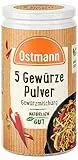 Ostmann Gewürze 5 Gewürze Pulver, 30 g (Verpackungsdesign kann abweichen)