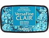 Tsukineko Warm Breeze Versafine Clair Tinte Pad, synthetische Material, blau, 5,6 x 9,7 x 2,3 cm, Matrial, 5.6 x 9.7 x 2.3 cm