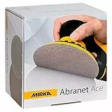 Mirka Abranet Ace Netz Schleifscheiben Ø 150mm Klett/Korn P1000 / 50 Stk/Für alle 150mm Exzenterschleifer und Schleifmaschinen/Teilkeramisch/zum Schleifen von harten Oberflächen, Holz, Metall