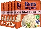 BEN'S ORIGINAL™ Express Reis Basmati & Jasmin 6 x 220g