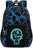 LEDAOU Kinder Rucksack für Jungen Mädchen Kid Rucksäcke Vorschule Kindergarten Schule Buchtasche Kind Schultasche