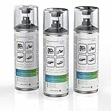 AUPROTEC Lackspray AUPROPAINT GLOSS schwarz glänzend Sprühlack Glanzlack Auto Lack Spray 3x 400ml