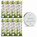 GutAlkaLi Batterien CR2032 Lithium Knopfzellen/Knopfbatterien (3V, 40-er Pack)