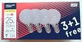 Müller-Licht LED Tropfenform E14, 3W ersetzt 25 W, weiß