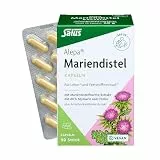 Alepa Mariendistel Kapseln - 1x 90 Stück – Leberfunktion a) & Fettstoffwechsel b) – hochdosiert mit Silymarin & Cholin – vegane Nahrungsergänzung, ideal für Alltag & unterwegs
