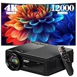 Staratlas Beamer mit WiFi und Bluetooth,tragbarer Full HD 1080P Mini Beamer für iPhone,5G Short Throw Movie Beamer für Heimkino,kleine Outdoor Beamer mit Lautsprecher,HDMI,USB,VGA unterstützt