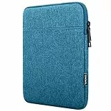 TiMOVO 9-11 Zoll Tablet Tasche für iPad 11 Zoll A16 2025, iPad 10. Gen. 10.9'/10.2', Galaxy Tab A9 Plus 11', Schutztasche für Smart Keyboard, Pfau Blau
