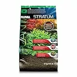 Fluval Stratum, Bodengrund fuer Aquarien, fuer Pflanzen und Garnelen, 8kg