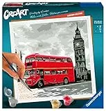 Ravensburger CreArt 28997 - London Calling - Malen nach Zahlen Erwachsene, DIY Malset mit Pinsel und Acrylfarben, Geschenk für Frauen und Männer, Malen für Erwachsene