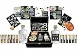 Make Your Gin – Do Your Gin Set in edler Holzbox | Gin zum Selbermachen mit 12 Botanicals, Bar-Trichter & Rezeptanleitung | Perfekte Geschenkidee für Vatertag, Valentinstag, Weihnachten & Geburtstag