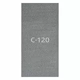 wolfcraft 2 Schleifgitter für Gipskarton, 115 x 280 mm I 1996000 I Gitterleinen für Hand- und Schwingschleifer I K120