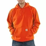 Carhartt Herren-Sweatshirt mit lockerer Passform, mittelschweres Sweatshirt, Orange, M
