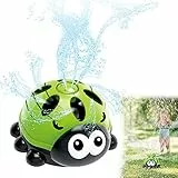 ZDQC Marienkäfer Wassersprinkler für Kinder, Grün, Spielend-naturhaft, Unisex, Kinder