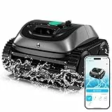 WYBOT C1 Poolroboter mit Akku, 150 Min. Kabellos Poolsauger Poolroboter Boden und Wand, Poolreiniger mit intelligenter Routenplanung, vollautomatische Boden-, Wasserlinien- & Wandreinigung, bis 150 ㎡