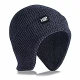 HASAGEI Wintermütze Atmungsaktiv Strickmütze Winter Thermo Mütze Weich Sportmütze Skimütze für Herren und Damen Outdoor