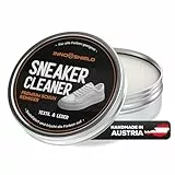 INNOSHIELD® Sneaker Reiniger - Schuhpflege, 100 ml - Sneaker Cleaner für Leder & Textil Schuhe - Schuh Reinigung schnell & nachhaltig. Hochwertige Rezeptur mit Gallseife - Handmade in Austria