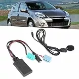Keenso Bluetooth Audio Adapter, Einfache Installation mit Mikrofon, Auto Radio Adapter 6-polig, Kompatibel mit verschiedenen Fahrzeugmodellen for Fahrer und Musikliebhaber