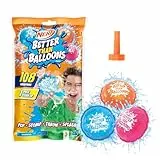 Nerf Better Than Balloons Wasserspielzeug, 108 Wasserkapseln, leicht zu befüllen, perfekt für Wasserschlachten unter Freunden, für Jungen und Mädchen