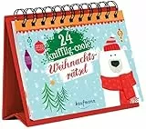 24 knifflig-coole Weihnachtsrätsel: Der Rätseladventskalender (Adventskalender für Erwachsene: Aufstell-Buch mit Rätseln)
