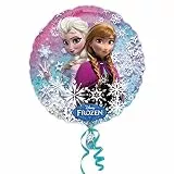 1 x Folienballon Frozen Anna und Elsa, 46 cm, Die Eiskönigin, Ballon, Luftballon
