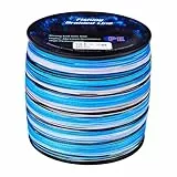 Braid Lines Fishing, Angling Wire, High Strength Thread Long Casting Smooth Control, Colored Coating with Low Memory Design, Fishing for Outdoor Usea River and Sea, 6.56 inch