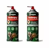 Veddelholzer Marderspray für Auto, Dachboden & Garage | 2 x 400 ml | Sofortiger & Langfristiger Schutz für Marder und Objekte durch effektive Marderabwehr | Marderschreck Made in Germany