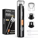 IREDOON Profi Krallenschleifer für Hunde 3-Gang Mit 4 LED-Leuchten – Neuester Krallenschleifer Mit Leistungsanzeige für Haustiere, Superleise, Wiederaufladbare für Große, Mittelgroße und Kleine Hunde