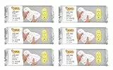 Jovi - Modellierpaste Air Dry 6 Stück, Weiß, 3 kg (P85/6)