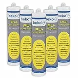Beko PU-Kraftkleber 310 ml beige 5 Stk