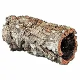 Trixie 76401 1 natur Korkröhre, M: Ø 9-14cm / ca. 25-40cm Versteck und Unterschlupf für Kleintiere und Vögel