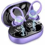 Matast 2026 Bluetooth Kopfhörer Sport, Kopfhörer Kabellos Bluetooth 5.4 mit ENC Noise Cancelling und 4 HD Mics, In Ear Kopfhörer mit Hi Fi Stereo, IP7 Wasserdicht, 50 Std Kabellose Ohrhörer