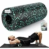GYMERK Faszienrolle Mittlere Härte, Foam Roller (33 x 14 cm), Selbstmassage Fazienrolle zur Dehnung & Fitness des Rücken Wirbelsäule Beine, Effektive Massagerolle für funktionales Training