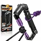 Camping Zubehör 8en1 Karabiner Multitool Vatertagsgeschenk für Papa Geschenke für Männer Outdoor Gadgets mit Flaschenöffner Lineal Säge Schraubendreher