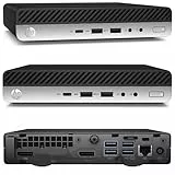 HP 18cm Silent Mini-PC Business Office Multimedia Computer mit 3 Jahren Garantie! | Intel®Pentium® 4400T 2x2.90GHz | 8GB DDR4 | 256 GB SSD | USB3 | Windows 11 Prof. 64-Bit | #7297