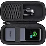 Aenllosi für UGREEN Nexode Power Bank 20000 mAh 130 W (PB721, PB723) / 20000 mAh 165 W (PB726) Harte Reise-Schutzhülle, Schwarz (nur Hülle)