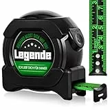 SunmeiTrad Geschenke für Männer Papa Mann, Lustige Weihnachtsgeschenke Geschenk Massband, Gadgets Geburtstagsgeschenk Weihnachten, Adventskalender Füllung Männer（7.5M/25FT-Schwarz)