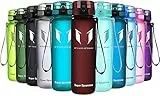 Super Sparrow Trinkflasche - Tritan Wasserflasche - 1000ml - BPA-frei - Ideale Sportflasche - Sport, Wasser, Fahrrad, Fitness, Uni, Outdoor - Leicht, Nachhaltig