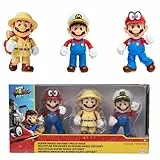 Nintendo SUPER MARIO 406534 Odyssey 3er Pack, 10 cm
