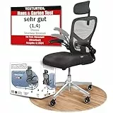 CLOUVOU SmartSeat Bürostuhl Ergonomisch [TESTSIEGER] Schreibtischstuhl 100% individuell einstellbar | Büro Stuhl & Gaming Stuhl | Computerstuhl Home Office Chair Ergonomic | Drehstuhl 150 kg
