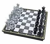 Lexibook - Harry Potter Schachspiele - Magnetisches und faltbares Schachbrett, 32 Figuren, Familienspiel, CGM300HP