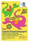 Ursus 8150099 - Leucht Tonzeichenpapier, ca. 23 x 33 cm, 140 g/qm, 10 Blatt in 5 verschiedenen Neonfarben, beidseitig bedruckt, aus Frischzellulose, hohe Farbbillanz und Lichtbeständigkeit